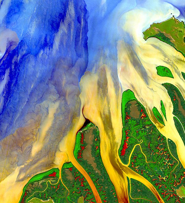 Landsat 8 Satellite Image of Enhanced Land Mapping | Satellite Imaging Corp