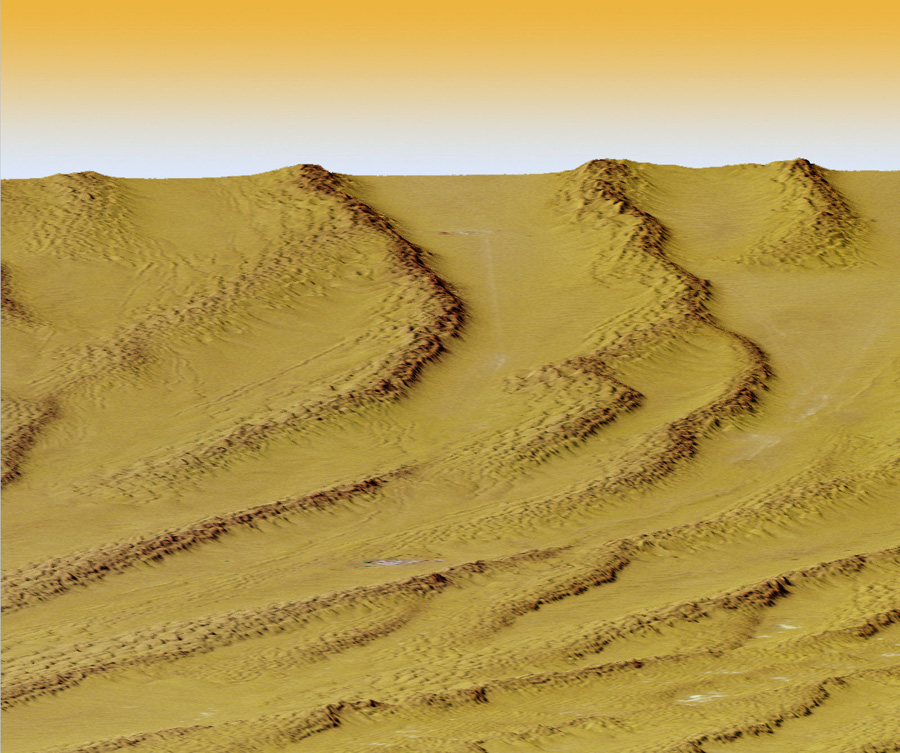 3D 5 m DEM Yemen Digital Elevation Model Satellite Imaging Corp